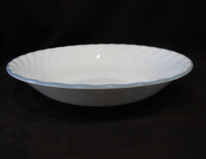 ❤️ Corelle PINK TRIO 20-oz PASTA BOWL Soup Salad ENGLISH MEADOW Powder Blue Rim