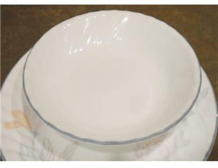 ❤️ Corelle PINK TRIO 20-oz PASTA BOWL Soup Salad ENGLISH MEADOW Powder Blue Rim