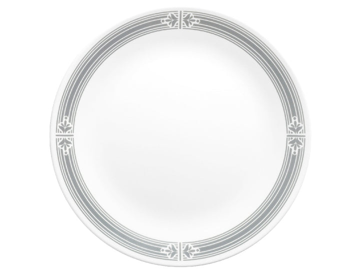 Corelle PRAIRIE GARDEN 10 1/4" DINNER PLATE **Choose: RED or GRAY Framed Rim