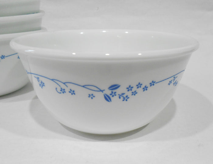 ❤️ Corelle PROVINCIAL BLUE 12-oz RICE BOWL Ice Cream Dessert *English Garden Flowers