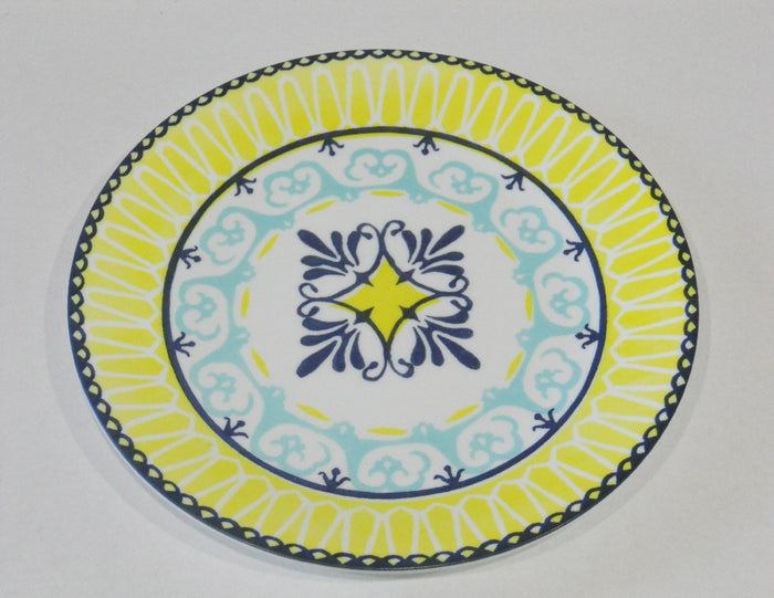 Corelle Signature SORRENTO Choose: 11" Dinner OR 8 1/2 Lunch PLATE *Italy Turquoise Yellow