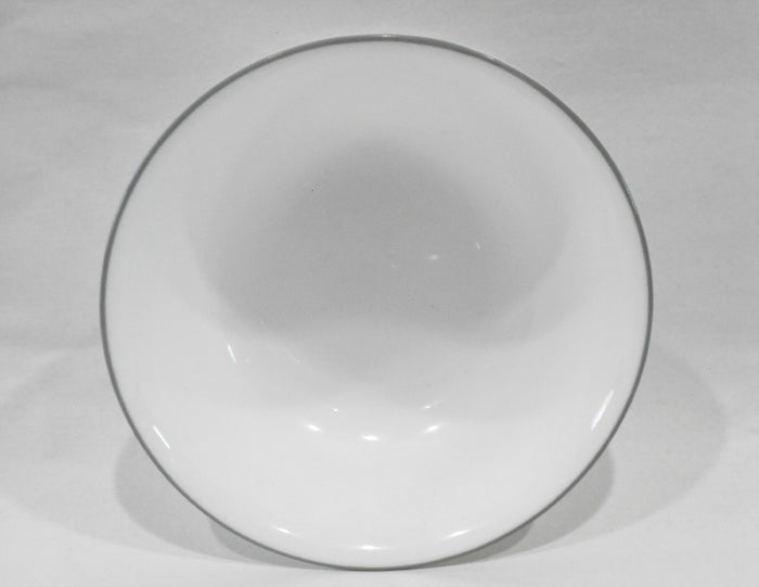 ❤️ Corelle SILVER BRUSHED STROKES 1-Qt SERVING BOWL Vegetable 8.5" Soft Grey Band