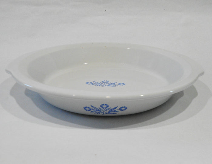 ❤️ CorningWare CORNFLOWER BLUE STONEWARE 10.5" PIE PLATE Dish / 60th Anniversary