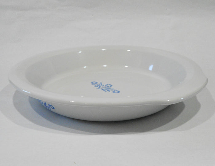 ❤️ CorningWare CORNFLOWER BLUE STONEWARE 10.5" PIE PLATE Dish / 60th Anniversary
