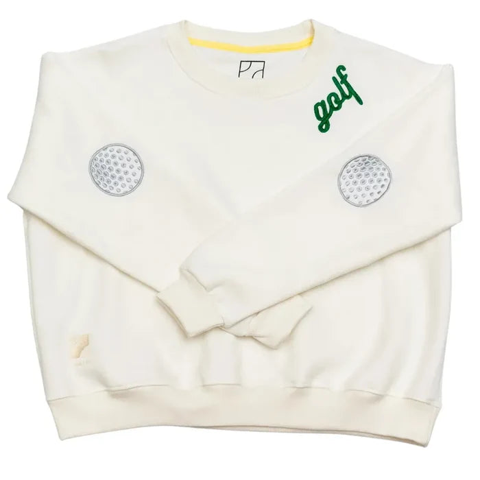 CourtLife Golf Ball Patch Sweatshirt