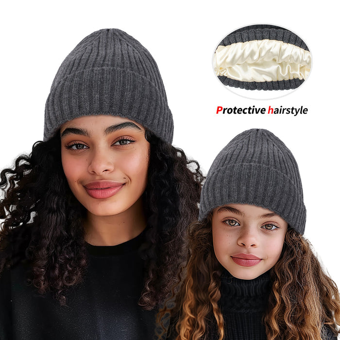 Cozy Women's Knitted Hat for Winter Adventures