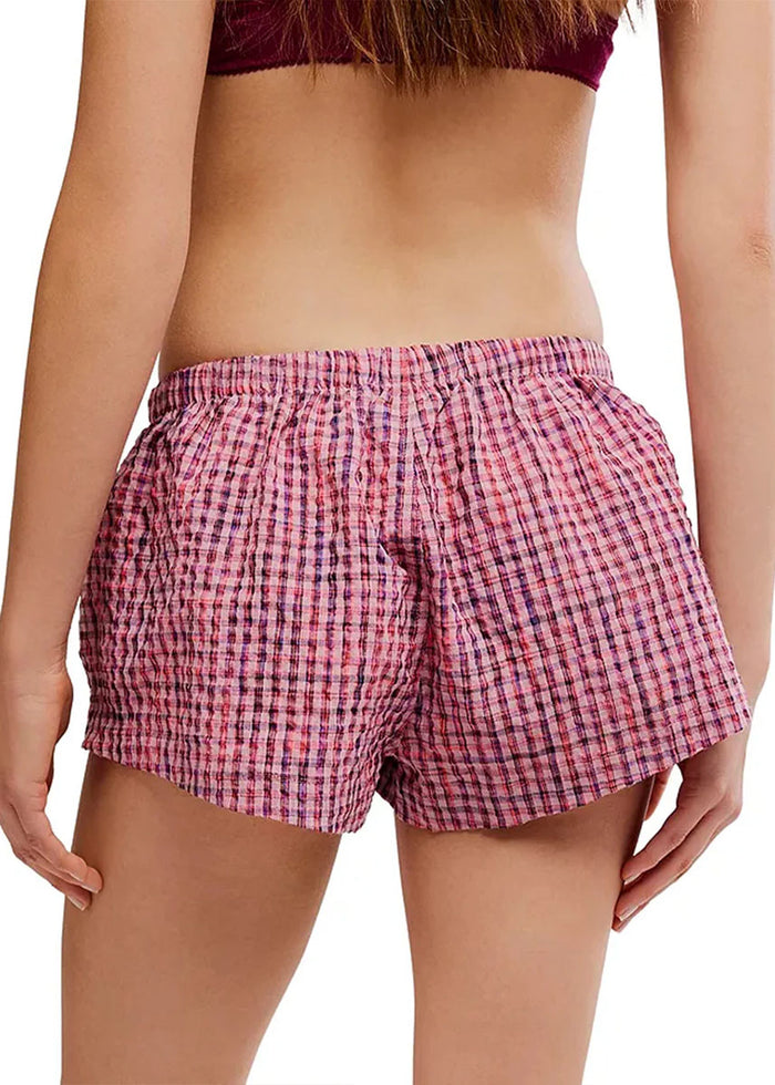Cross My Heart Boxer - Pink Combo
