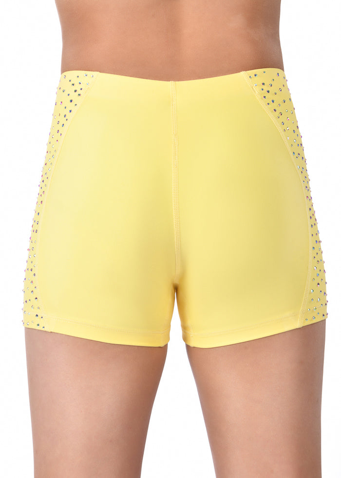 Crystal Compression Short in Butter Yellow