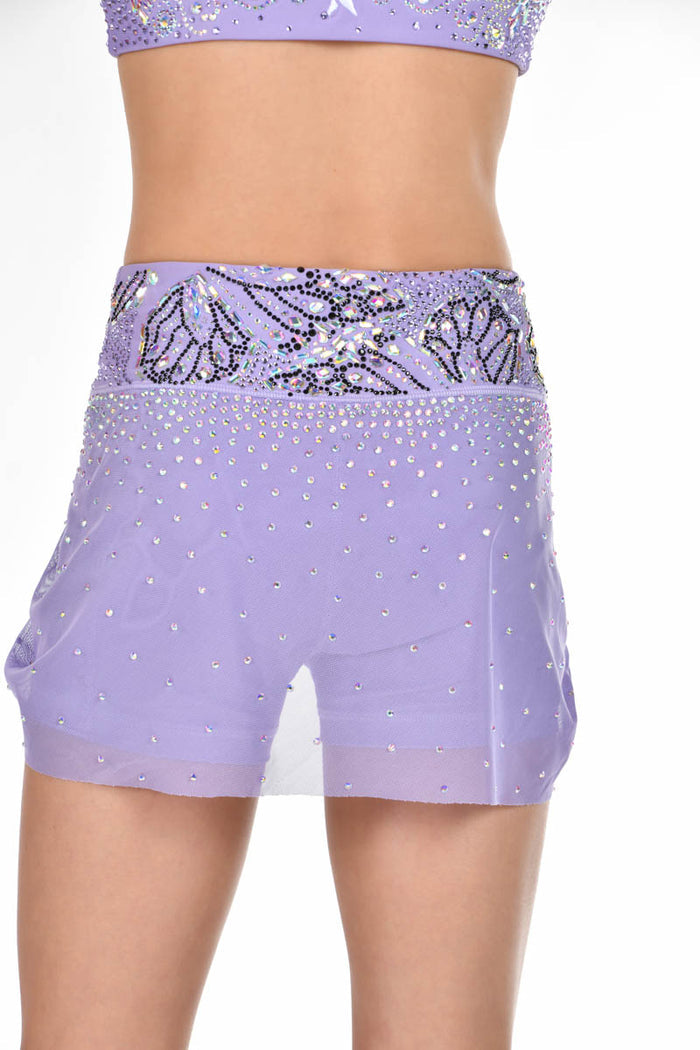 Crystal Couture Dreamflutter Short in Lavender