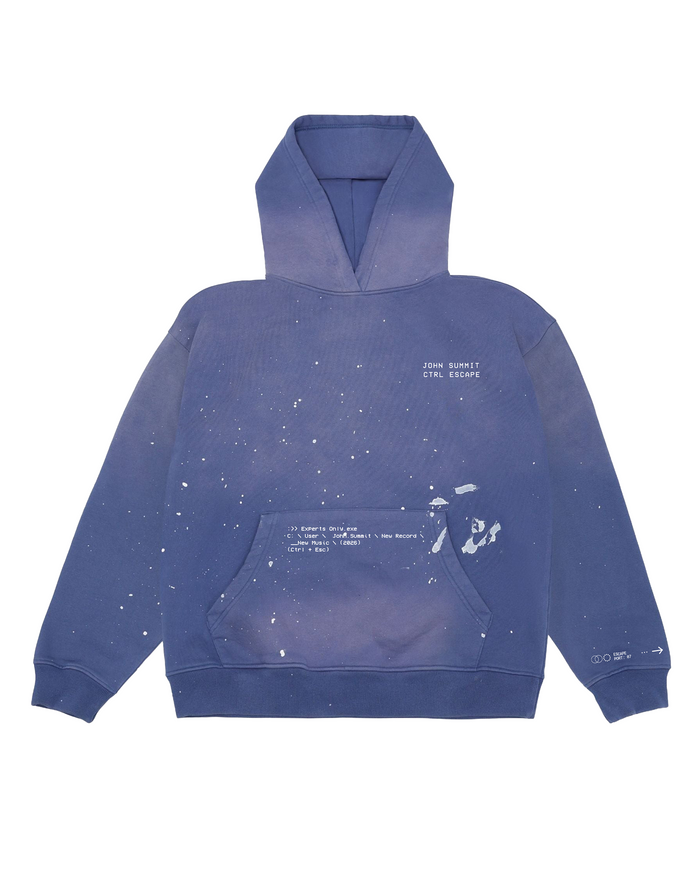 CTRL ESCAPE Paint Splatter Hoodie