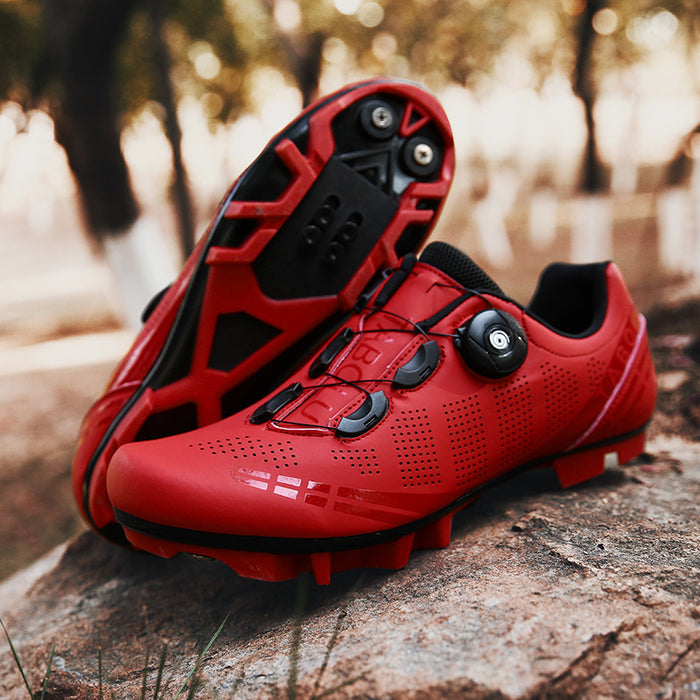 "breathable cycling shoes men nylon outsole bottom view"