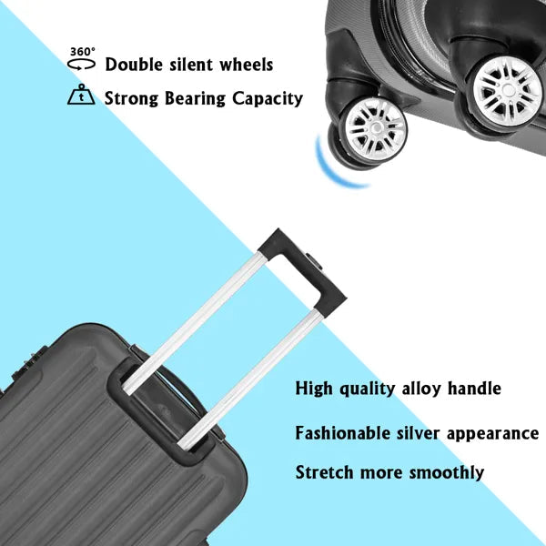 large capacity suitcase interior depth display with organized storage space