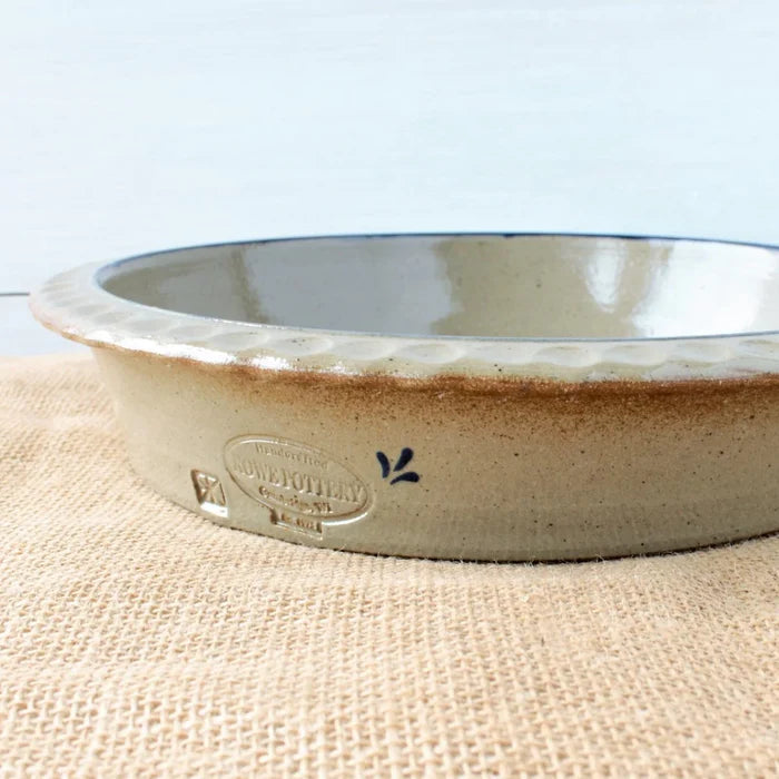 Deep Dish Pie Plate in Farm Floral