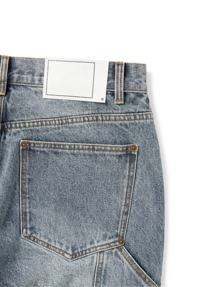 Denim Double Knee Pant