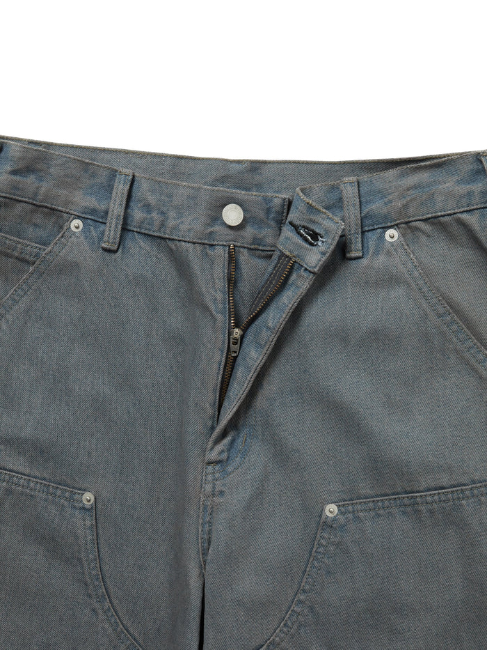 Denim Double Knee Pant