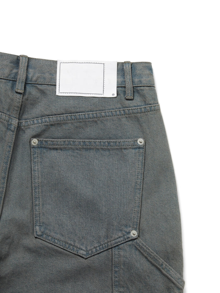 Denim Double Knee Pant