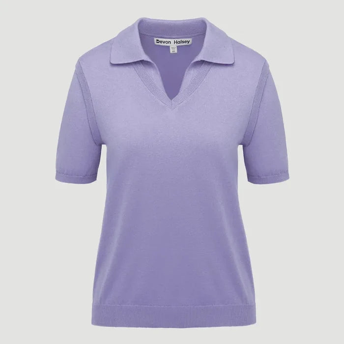 Devon Halsey Jojo Cashmere Sweater - Lavender