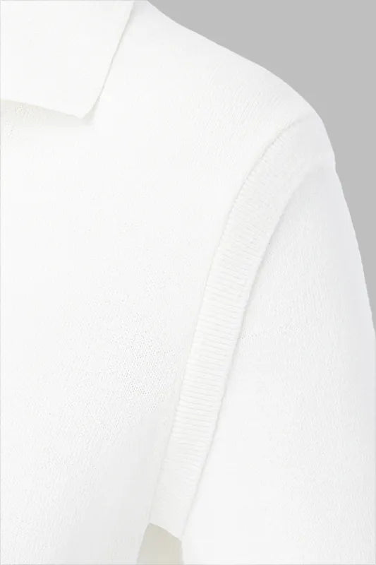 Devon Halsey Jojo Cashmere Sweater - White