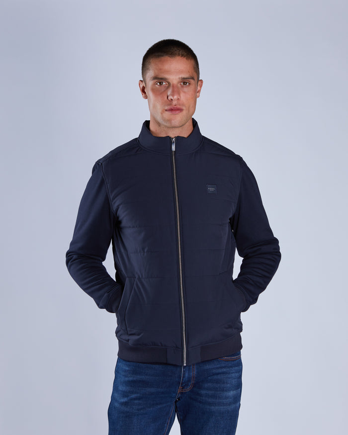 Diego Hybrid Jacket Midnight Blue