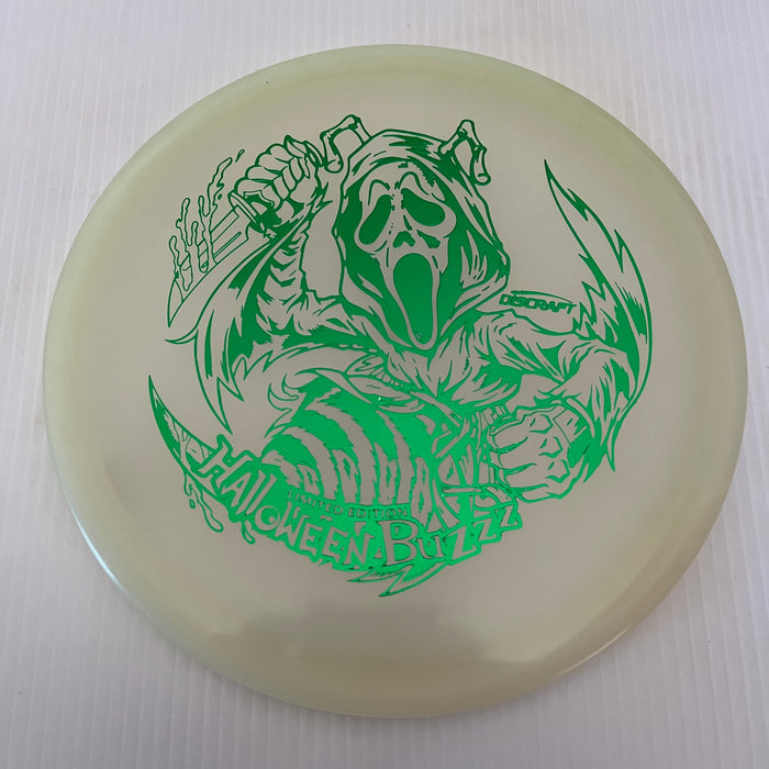 Discraft 2021 Halloween Scream the Movie Themed Glow Z Buzzz 5/4/-1/1