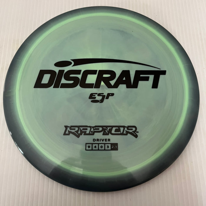 Discraft ESP Raptor 9/4/0/3 (170-172 grams)