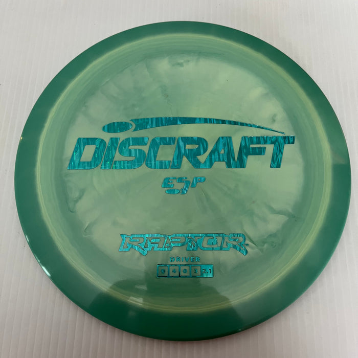 Green & Yellow/Teal Water Drip Stamp 26 / 170-172 grams