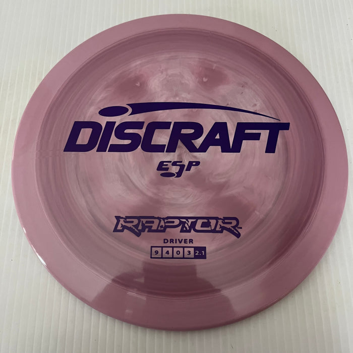 Discraft ESP Raptor 9/4/0/3 (170-172 grams)