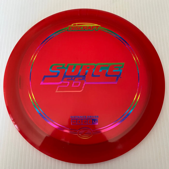 Red/Rainbow Lasers Stamp / 173-174 grams