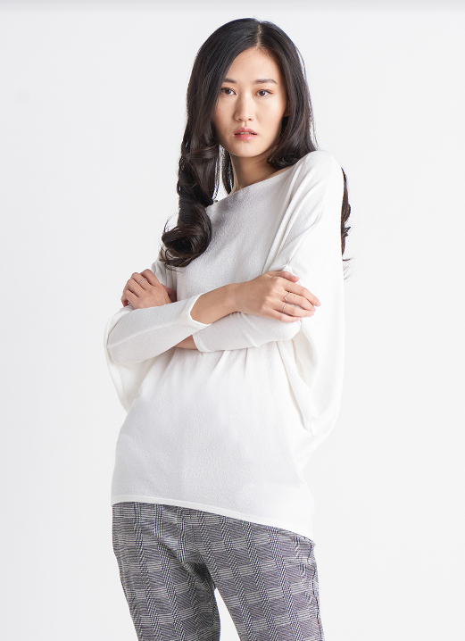 Dolman Sleeve Knit Top