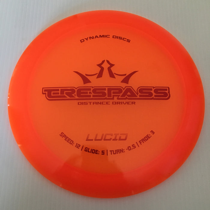 Dynamic Discs Lucid Trespass 12/5/-0.5/3