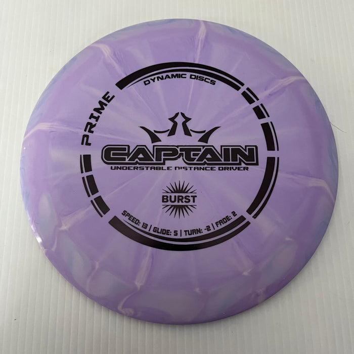 Dynamic Discs Prime Burst Captain 13/5/-2/2