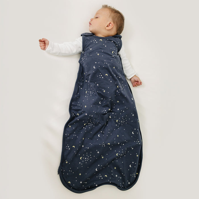 Ecolino® Adjustable Toddler Sleep Bag, Organic Cotton, Universal Size: 2 - 4 Years, Milky Way Ink