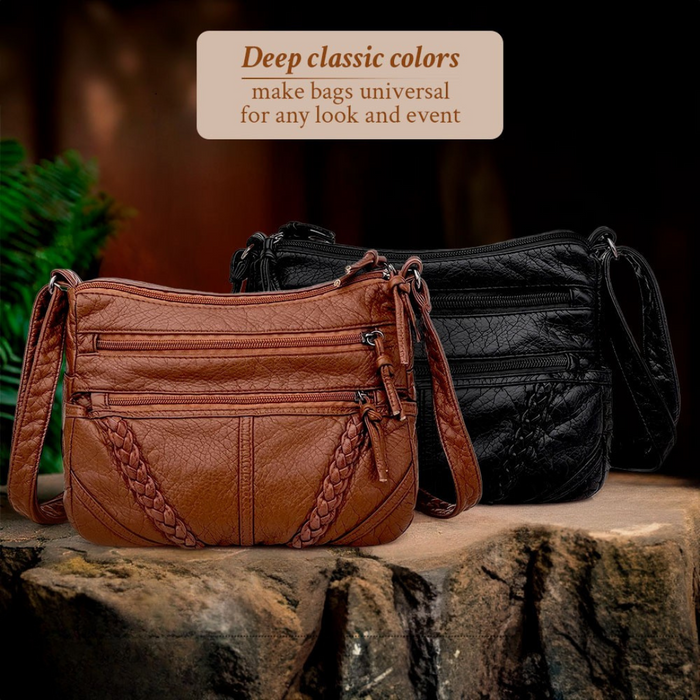 Ellen - Classic Harmony Vegan Leather Bag