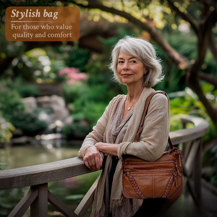 Ellen - Classic Harmony Vegan Leather Bag