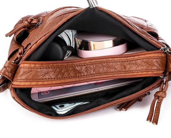 Ellen - Classic Harmony Vegan Leather Bag