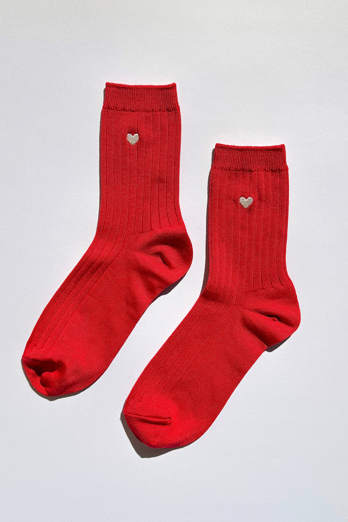 Embroidered Her Sock
