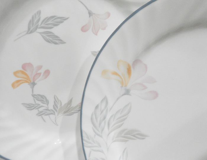 ❤️ EUC Corelle Impressions PINK TRIO Choose DINNER or LUNCH PLATE *Floral Pink Peach Blue