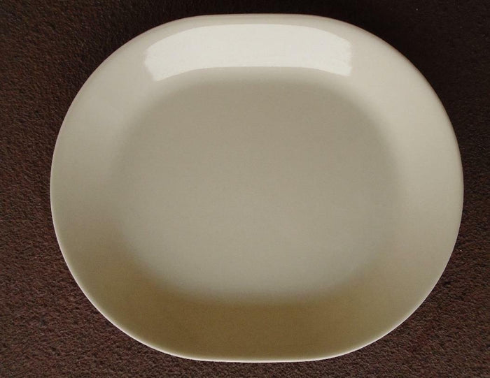 EUC Corelle  SANDSTONE 12x10 SERVING PLATTER Entree Tray Chop Plate Beige Ivory