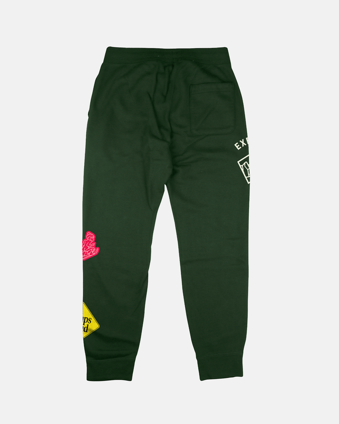 Experts Only Green Ski Pants
