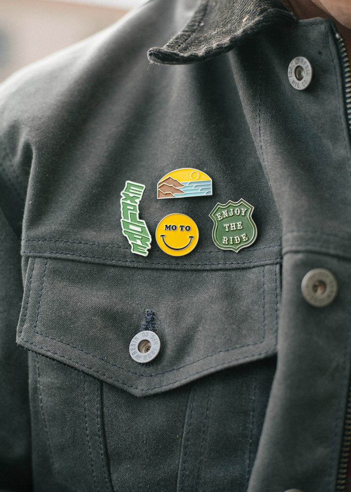 Explore California Enamel Pin - Iron & Resin