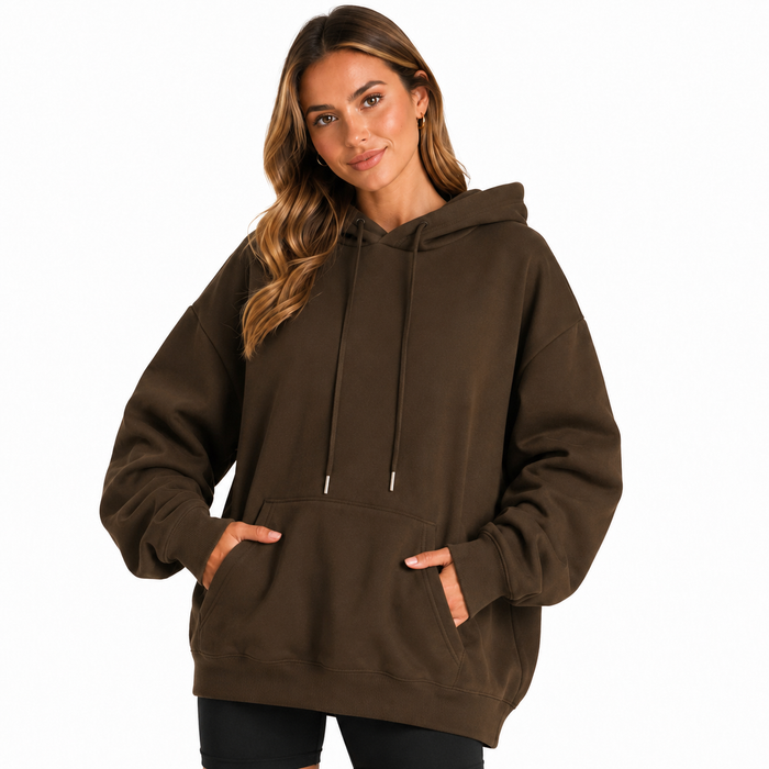 Faith over fear hoodie for women with relaxed dropped shoulder fit, soft casual look, and easy everyday layering comfort too.