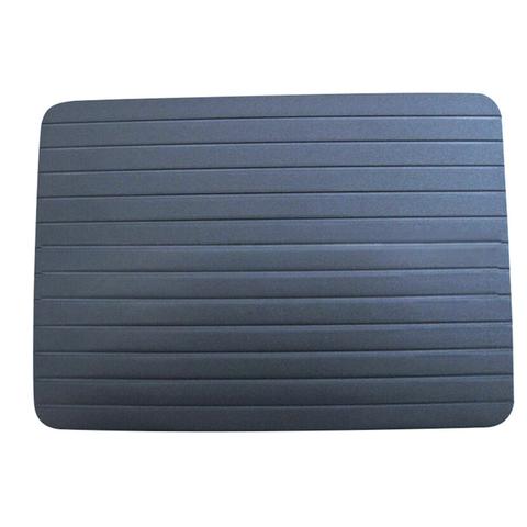 aluminum thaw plate frozen steak defrosting process