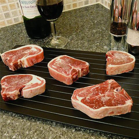 Fast Defrosting Tray - Natural Thawing Without Power