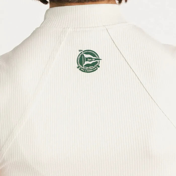 Fore All Riptide Mock Top - Cream