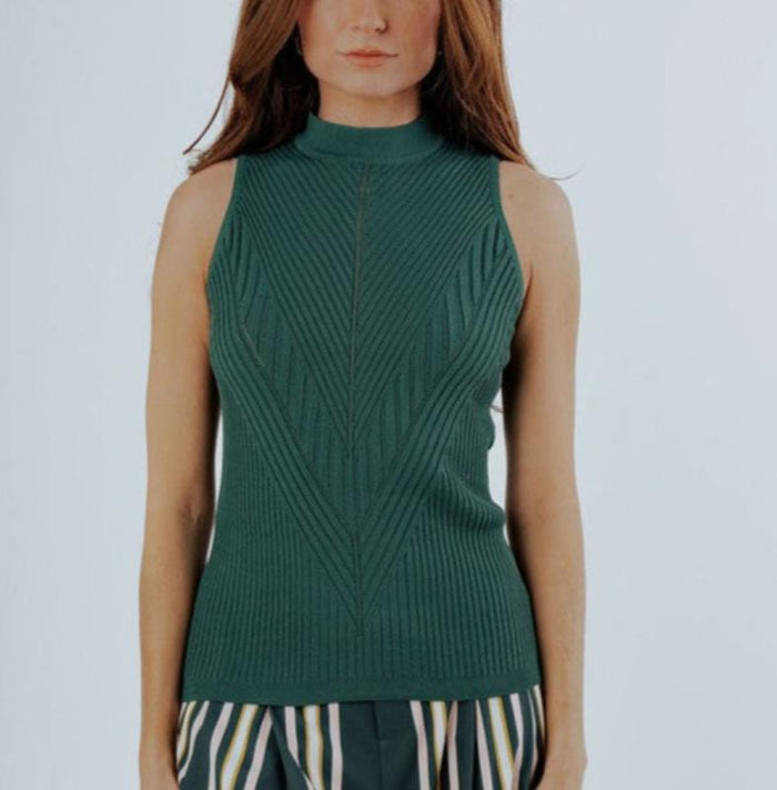 Fore All Sunshine Tank - Green