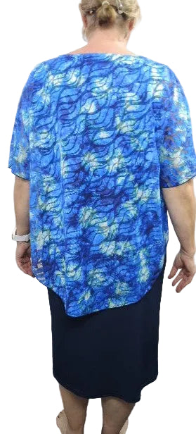Formation Lace Overlay Dress