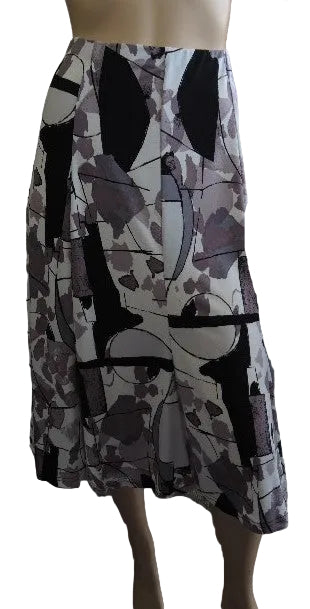 Formation Patterned Stretch Skirt