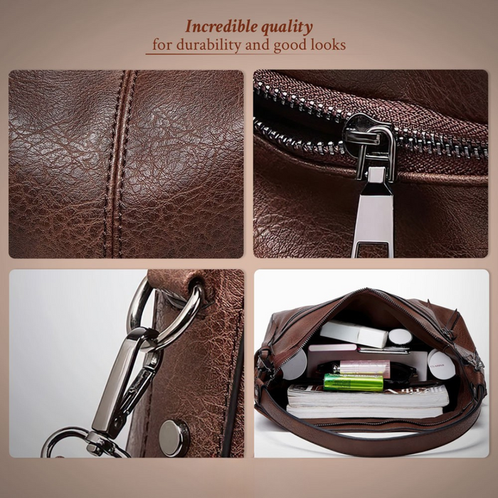 Frances - Exquisite Luxury Vegan Leather Handbag