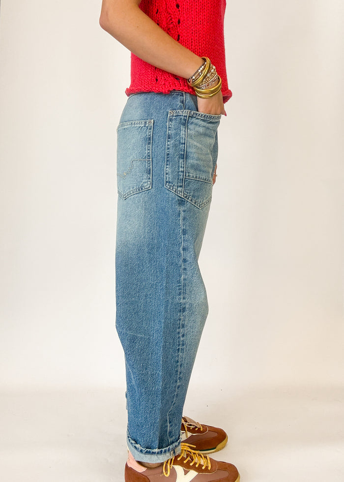 Free People Minimalist Moxie Boyfriend Jeans