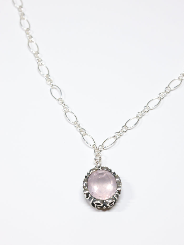 Georgina nh Necklace in Morganite